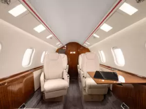 Learjet 60 — salon