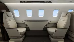 Learjet 75 — salon