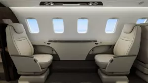 Learjet 75 — salon